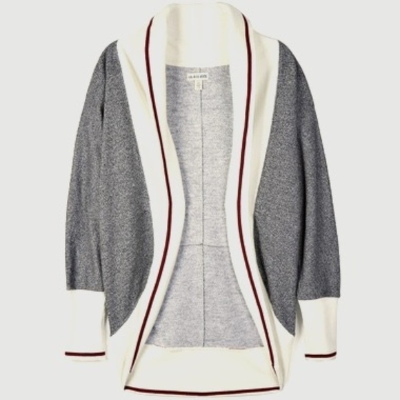 EUC Hatley Little Blue House Heritage Shawl Cardigan Work Sock Size M/L - Picture 1 of 7